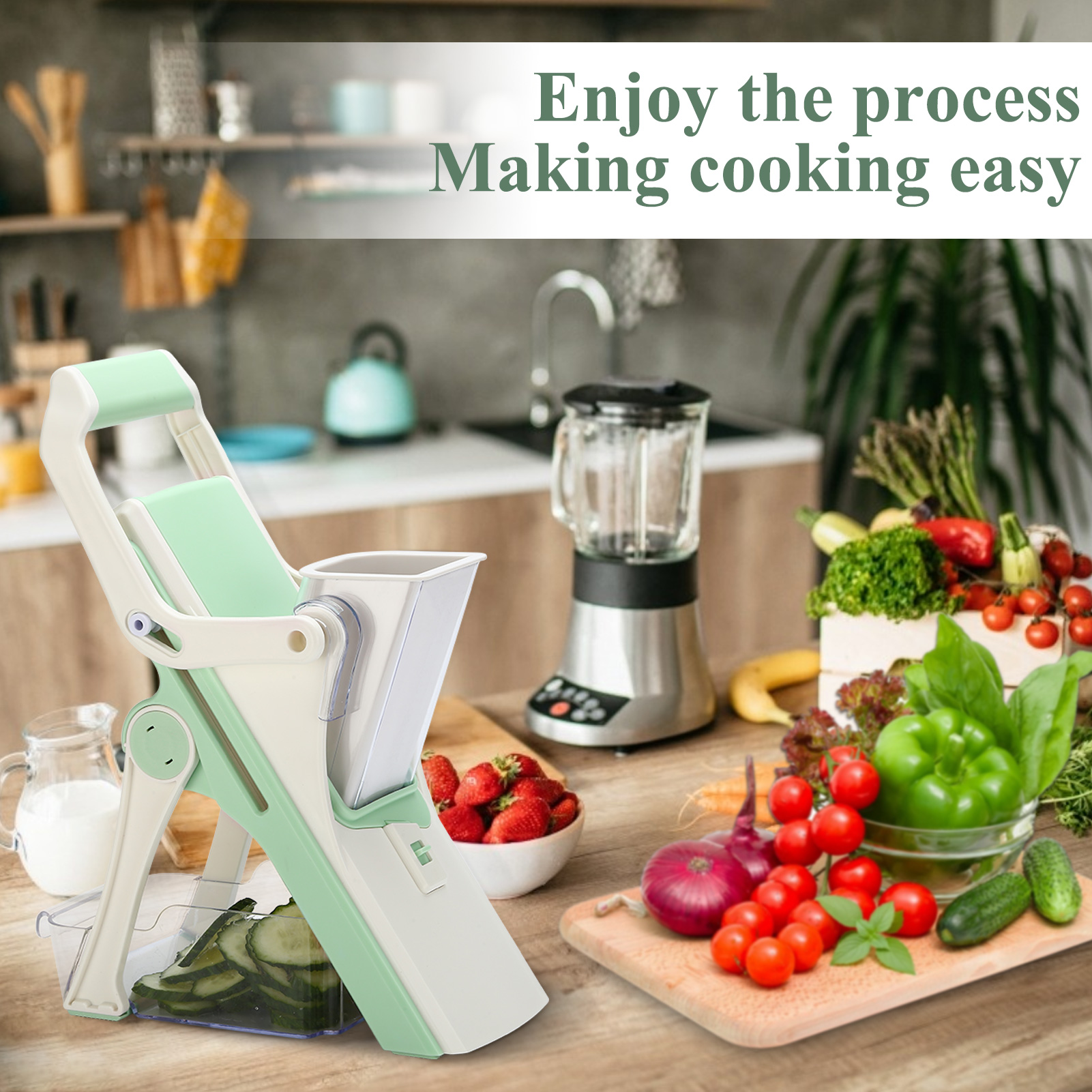 Enjoy the process  Making cooking easily