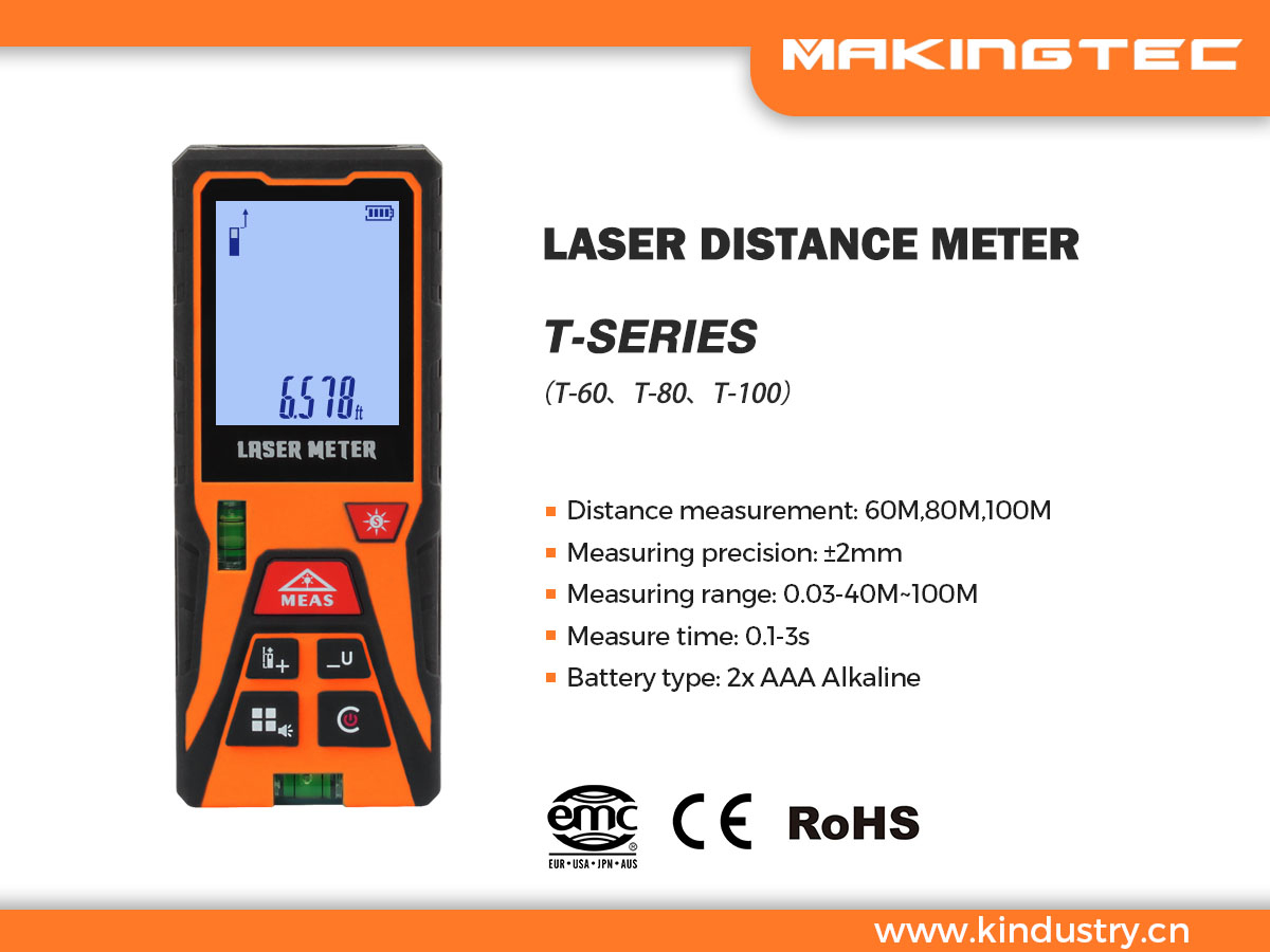 Laser distance meter T-series